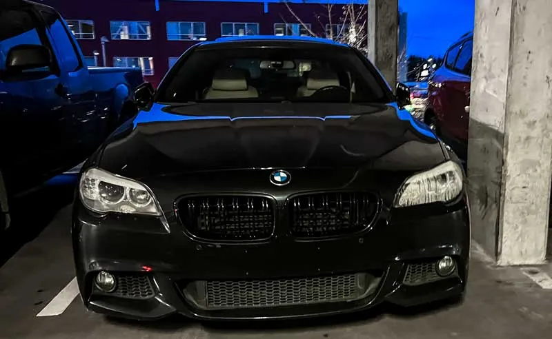 bmw f10 550i xdrive headlight condensation