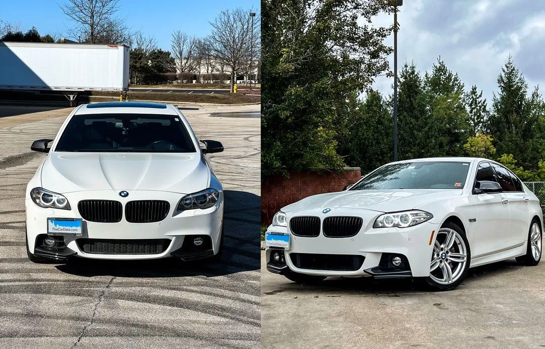 before and after bmw f10 headlight repair