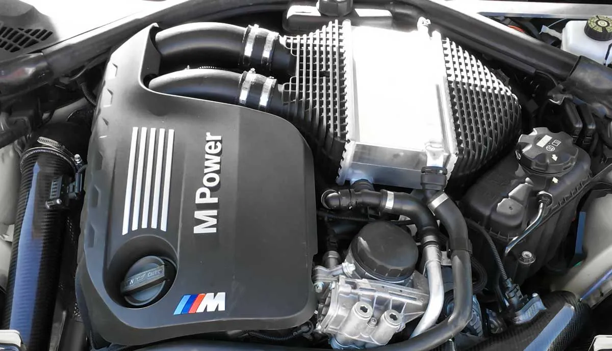 BMW M4 charge pipe upgrade