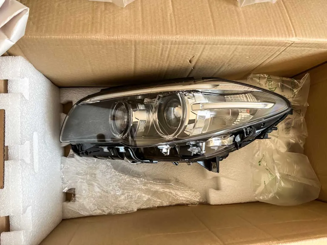 fcp euro BMW F10 hella headlights in a box