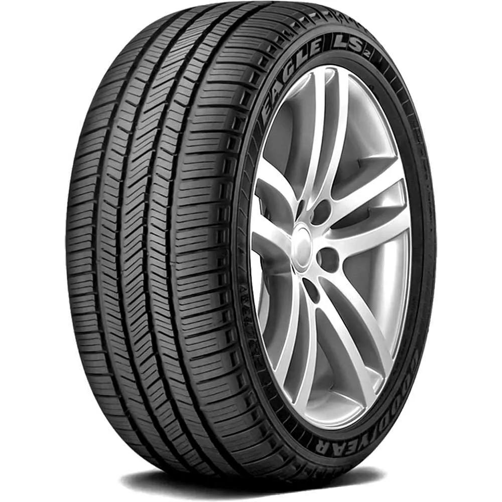 Goodyear Eagle LS-2 run on flat bmw tire