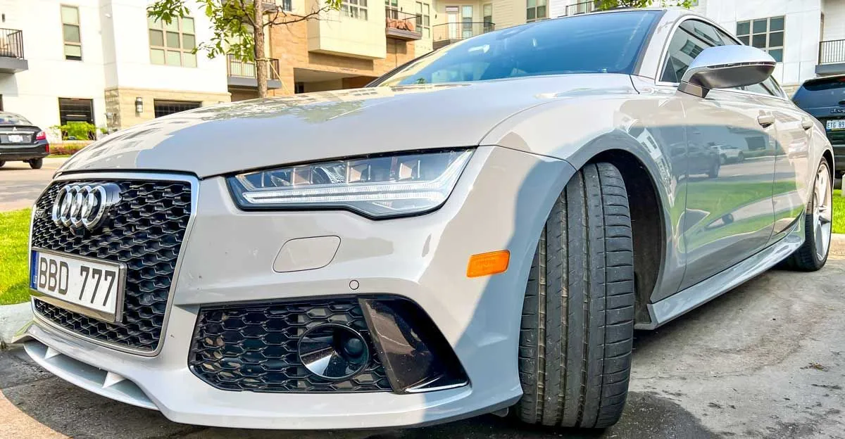 Austin Yellow BMW M4 used to test Michelin Pilot Super Sport tires