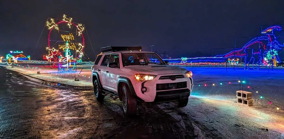 michelin defender tire testing on light snow