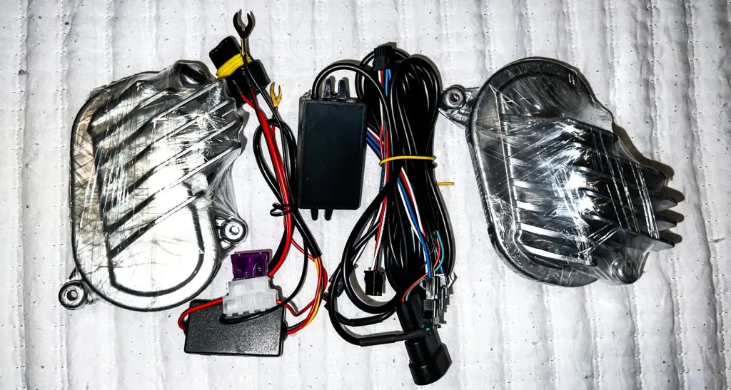 rgb headlight modules that were cheap and didn't work properly